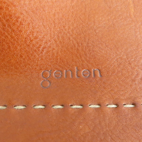 実際に弊社で買取させて頂いたgenten/ゲンテン レザー ショルダーバッグの画像 5枚目