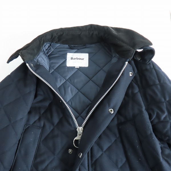 実際に弊社で買取させて頂いたBarbour/バブアー SHIPS別注 ビデイル キルティングジャケット 1802193/36の画像 2枚目