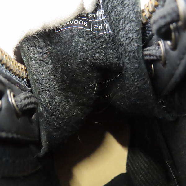 実際に弊社で買取させて頂いたDr.Martens/ドクターマーチン SINCLAIR/シンクレア ジップアップ ジャングルブーツ/シューズ ブラック 22564001/UK4の画像 5枚目