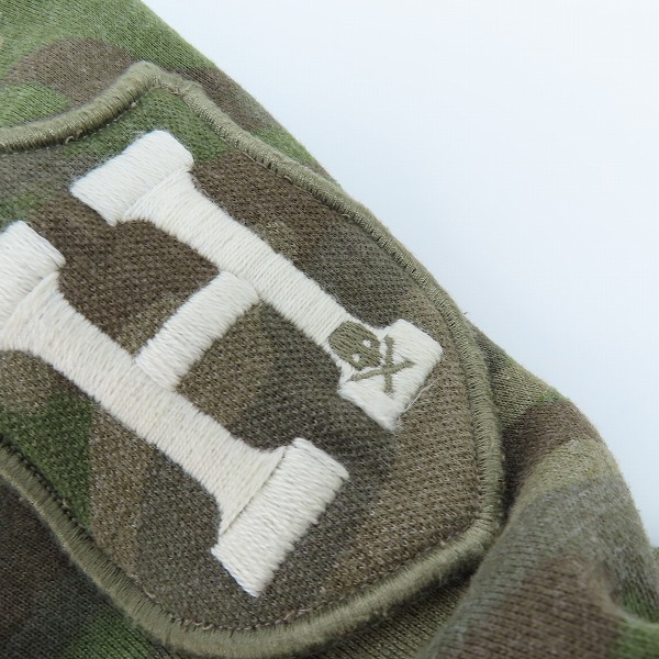 実際に弊社で買取させて頂いたHYDROGEN/ハイドロゲン カモフラ柄 2Bテーラードジャケット/Sの画像 6枚目