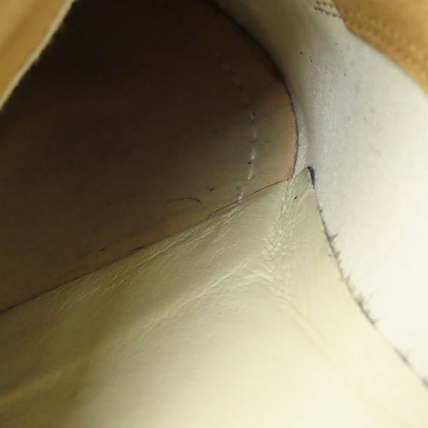 実際に弊社で買取させて頂いたSHIPS/シップス ホースレザー プレーントゥ ビジネスシューズ/27の画像 8枚目