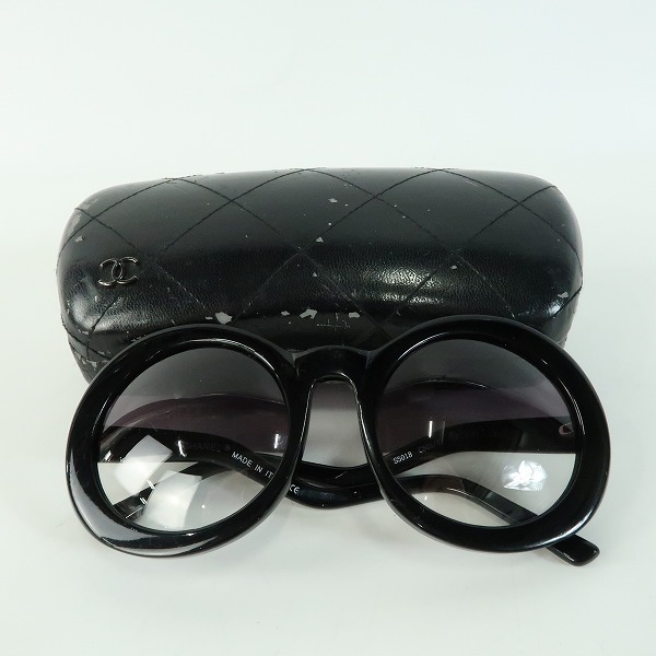 実際に弊社で買取させて頂いたCHANEL/シャネル サングラス S5018 C501/87の画像 9枚目