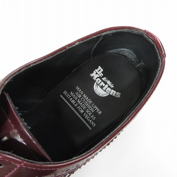 実際に弊社で買取させて頂いたDr.Martens/ドクターマーチン ウィングチップ ブローグシューズ 3989 UK8の画像 4枚目
