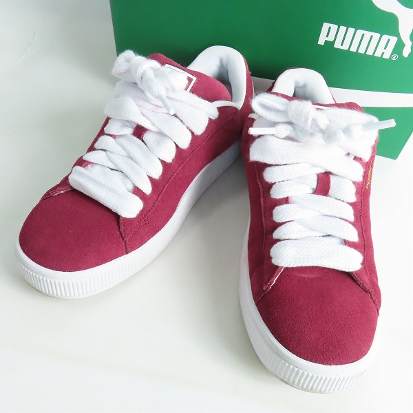 実際に弊社で買取させて頂いたPUMA/プーマ スウェードスニーカー SUEDE XL TEAM REGAL RED-PUMA WHITE 395205-12/27.5