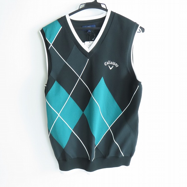 実際に弊社で買取させて頂いた【未使用】Callaway/キャロウェイ アクティブベスト アーガイル 241-1119502/M