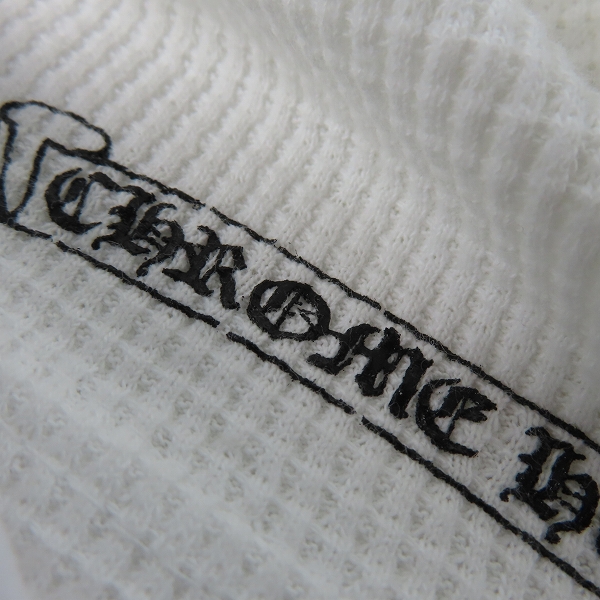 実際に弊社で買取させて頂いた【JPタグ】CHROME HEARTS×MATTY BOY/クロムハーツ×マッティボーイ 21SS PPO SINISTER ロングスリーブ サーマルカットソー/Lの画像 6枚目