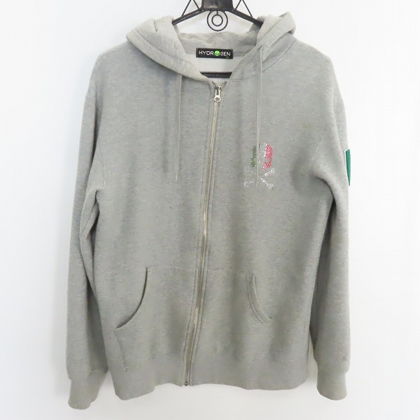 実際に弊社で買取させて頂いたHYDRGEN/ハイドロゲン zip up hoodie パーカー/XL