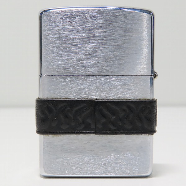 実際に弊社で買取させて頂いたZIPPO/ジッポー HARLEY DAVIDSON/ハーレーダビッドソン レザー巻き 2000年製の画像 1枚目