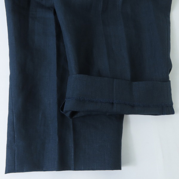 実際に弊社で買取させて頂いた【未使用】Paul Smith/ポールスミス ウィメンズ リネン ダブルジャケット/テーパードパンツ/セットアップ JK232/291T/42の画像 5枚目