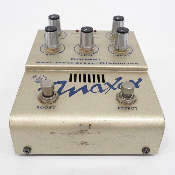 実際に弊社で買取させて頂いたMAXON/マクソン ROD881 Real Overdrive/Distortion 真空管 歪み系 エフェクター【動作確認済】の画像 2枚目