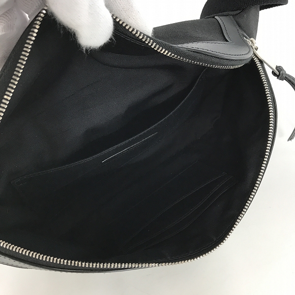 実際に弊社で買取させて頂いたSAINT LAURENT PARIS/サンローランパリ YSL ベルトバッグ ボディバッグ ウエストバッグ ナイロンの画像 4枚目