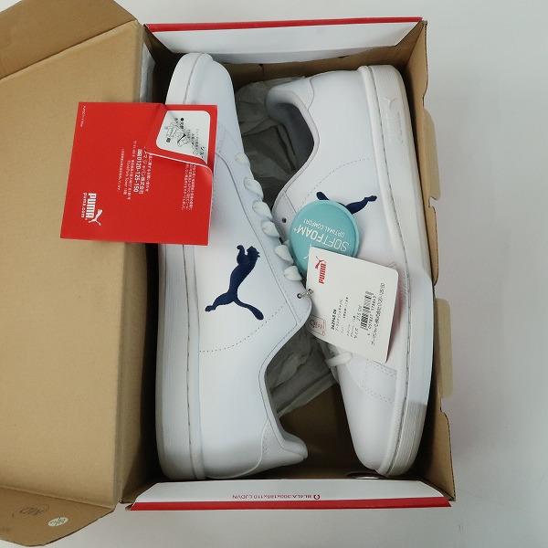 実際に弊社で買取させて頂いた【未使用】PUMA/プーマ SMASH CAT Lスニーカー 362945-06 /27.5の画像 6枚目