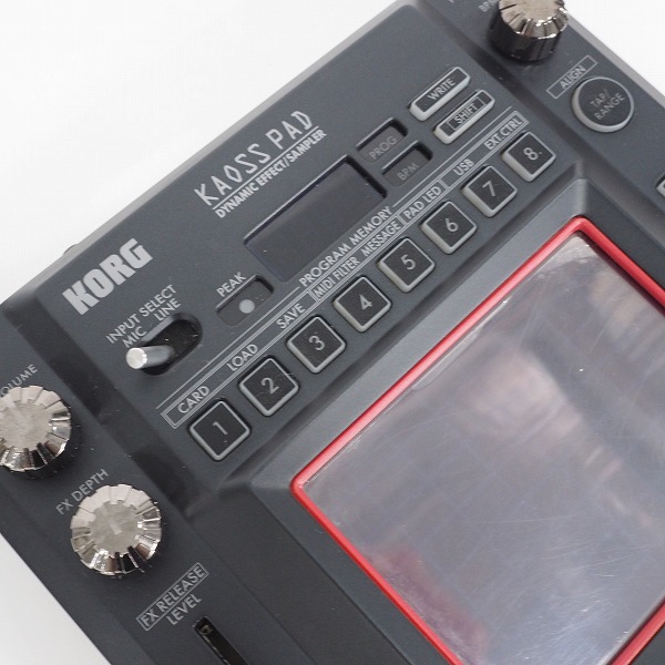 実際に弊社で買取させて頂いたKORG/コルグ KAOSS PAD KP3 カオスパッド DJ用エフェクター/サンプラー【簡易動作確認済】の画像 2枚目