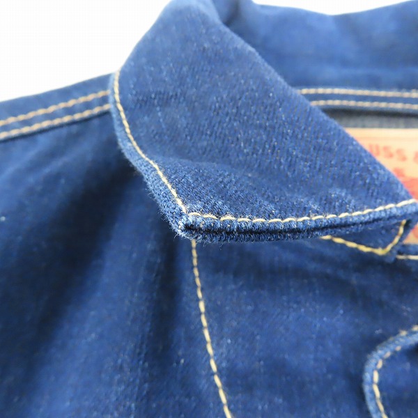 実際に弊社で買取させて頂いた【未使用】LEVIS/リーバイス ビッグサイズ TYPE 1 デニムジャケット 01105-0370/Mの画像 8枚目