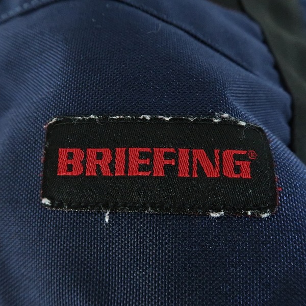 実際に弊社で買取させて頂いたBRIEFING/ブリーフィング トートバッグ ネイビーの画像 4枚目