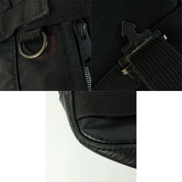 実際に弊社で買取させて頂いたBUZZ RICKSON'S×PORTER/バズリクソンズ×ポーター WilliamGibson/ウィリアムギブソン トートバッグ ブラックの画像 8枚目