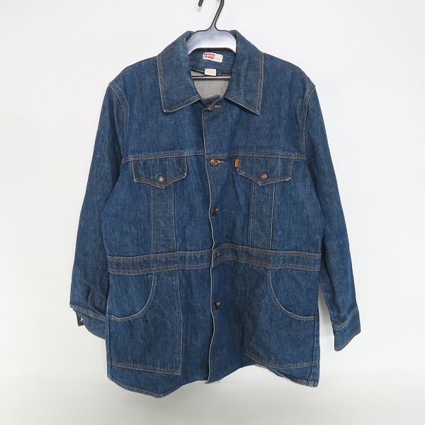 実際に弊社で買取させて頂いたLEVI'S/リーバイス デニムブッシュジャケット70671-0217/XL