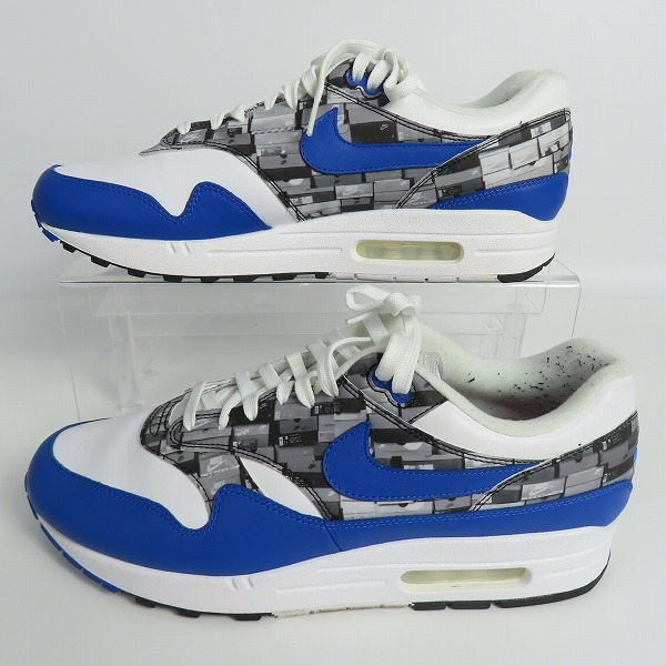 実際に弊社で買取させて頂いたNIKE×atmos/ナイキ×アトモス AIR MAX 1 PRNT/エアマックス1 プリント BLUE WE LOVE NIKE AQ0927-100/29の画像 3枚目
