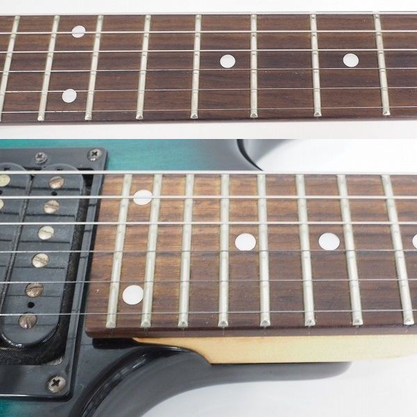 実際に弊社で買取させて頂いた★【難有り】HAMER/ヘイマー SLAMMER SERIES ストラトシェイプ HSH エレキギター コイルタップ搭載 ソフトケース付の画像 3枚目