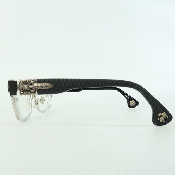 実際に弊社で買取させて頂いたA'rossvy/ロズヴィー 15周年モデル ダイヤモンド メガネフレーム/アイウェア MOD004の画像 2枚目