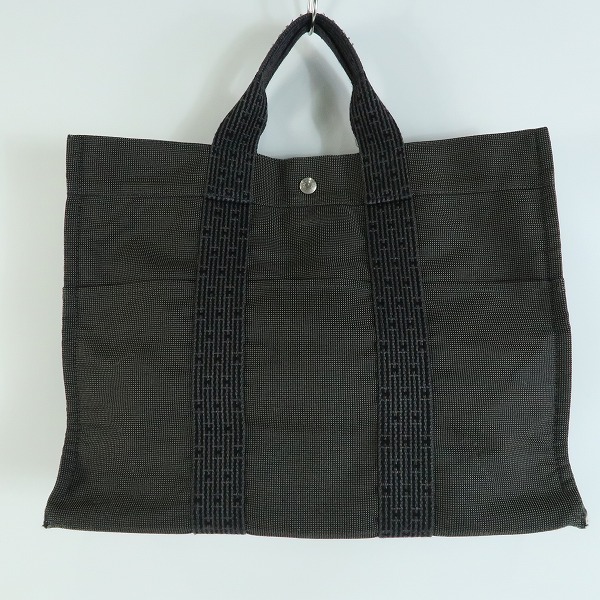 実際に弊社で買取させて頂いたHERMES/エルメス エールラインMM キャンバス トートバッグ/ハンドバッグ