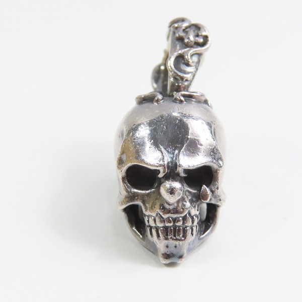 実際に弊社で買取させて頂いたF.A.L/FAL エフエーエル スカル ペンダントトップ ピエロスカルの画像 1枚目