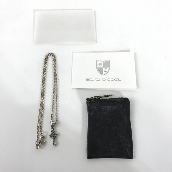 実際に弊社で買取させて頂いた【ギャラ付き】LEATHERS AND TREASURES/レザーズ＆トレジャーズ ナローケルティック クロスペンダントトップ Ligh Bld Pavet の画像 8枚目