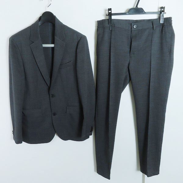 実際に弊社で買取させて頂いたnano·universe/ナノユニバース スラブツイルストレッチ ジャケット/パンツ セットアップ 668-4117203/668-4129203/L