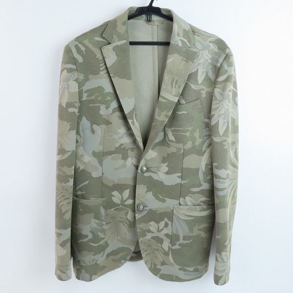 実際に弊社で買取させて頂いたHYDROGEN/ハイドロゲン ボタニカル柄 ジャケット/50R