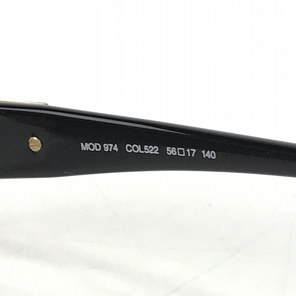 実際に弊社で買取させて頂いたCAZAL/カザール サングラス/アイウェア MOD 974 COL522の画像 6枚目