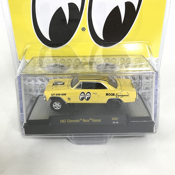 実際に弊社で買取させて頂いた【未開封】M2 MACHINES/M2マシーン 1967 Chevrolet Nova Gasser/シボレー ノバ MQQN Equipped ミニカー 2点セットの画像 2枚目