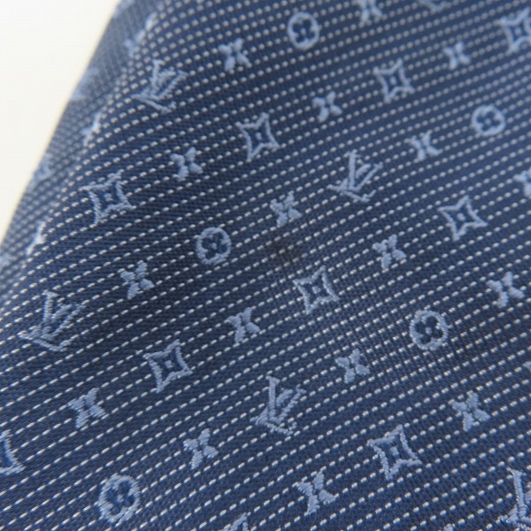 実際に弊社で買取させて頂いたLOUIS VUITTON/ルイヴィトン モノグラム柄 ネクタイの画像 7枚目