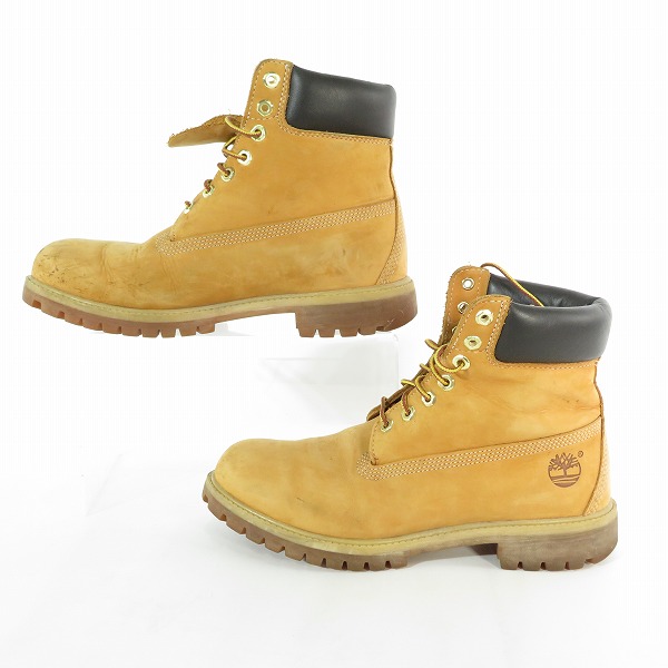 実際に弊社で買取させて頂いたTimberland/ティンバーランド プレミアム 6インチ ウォータープルーフ ブーツ 10061/10Wの画像 3枚目