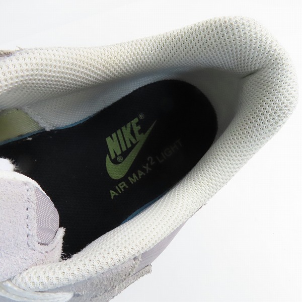 実際に弊社で買取させて頂いたNIKE/ナイキ AIR MAX2 LIGHT LX ATMOSPHERE/エアマックス スクエア ライト アトモスフィア CI1672-001/27の画像 4枚目