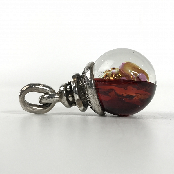 実際に弊社で買取させて頂いた【ギャラ付き】STARLINGEAR/スターリンギア スカル マーブルペンダントの画像 4枚目