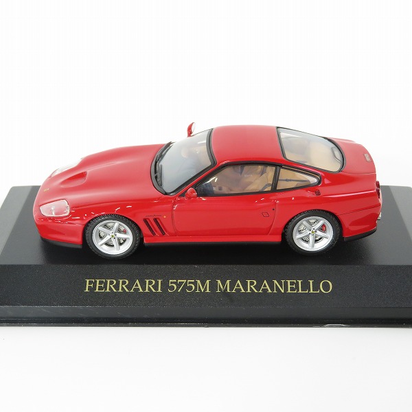 実際に弊社で買取させて頂いたixo/イクソ 1/43 Ferrari 575M MARANELLO/フェラーリ 575M マラネロ ミニカーの画像 1枚目