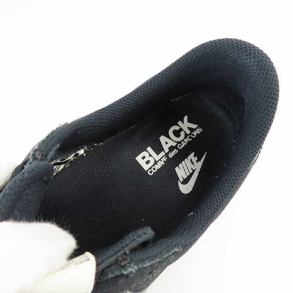 実際に弊社で買取させて頂いたBLACK COMME des GARCONS×NIKE/ブラック コムデギャルソン×ナイキ AIR PEGASUS 83 スニーカー 917490-001 27.5の画像 4枚目