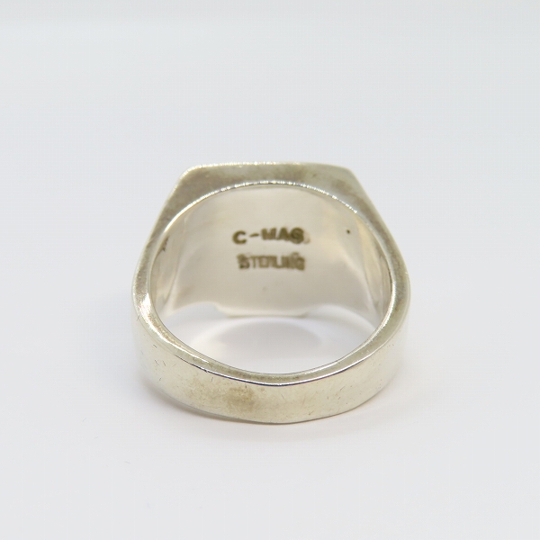 実際に弊社で買取させて頂いた【ギャラ付き】FLASH POINT/フラッシュポイント JIM SKULL RING/ジムスカルリング Solid Type A201CG/14号の画像 3枚目