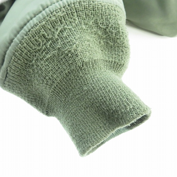 実際に弊社で買取させて頂いた【難有り】ALPHA INDUSTRIES/アルファインダストリーズ フライトジャケット 20302-121/Lの画像 7枚目