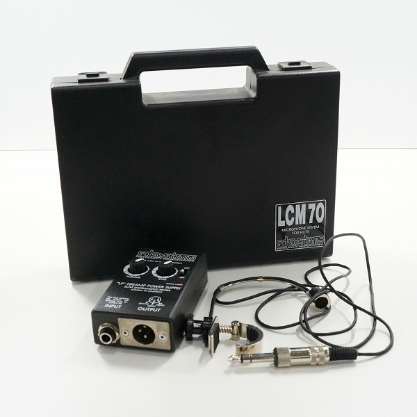 実際に弊社で買取させて頂いた【ジャンク】SD SYSTEMS LCM70 フルート用 マイク ケース付き
