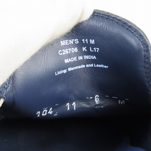 実際に弊社で買取させて頂いたCOLE HAAN/コールハーン ZEROGRAND/ゼログランド キャンプ モック ドライバー レザー C26706/11の画像 5枚目