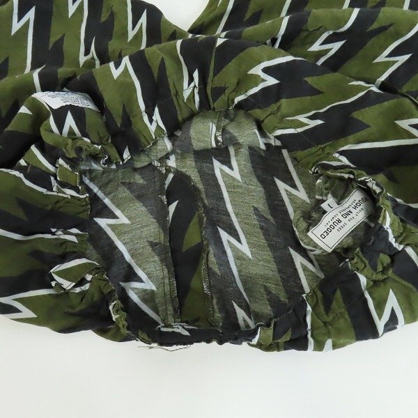 実際に弊社で買取させて頂いたROUGH AND RUGGED/ラフアンドラゲッド イージーパンツ 稲妻 サンダー ボルト柄/1の画像 6枚目