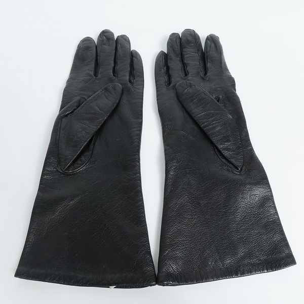 実際に弊社で買取させて頂いたChristian Dior BOUTIQUE/クリスチャン ディオール ブティック レザー グローブ 手袋の画像 2枚目