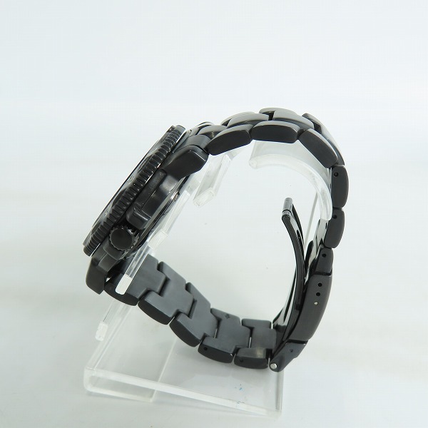 実際に弊社で買取させて頂いたLUMINOX/ルミノックス NIGHTHAWK/ナイトホーク F-117 クオーツ 黒文字盤 腕時計 3400 の画像 1枚目