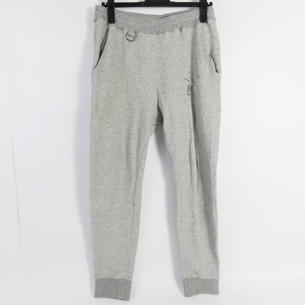 実際に弊社で買取させて頂いたroar/ロアー 二丁拳銃 クロスガン スワロフスキー装飾 スウェットパンツ 20WGP-03RF/2