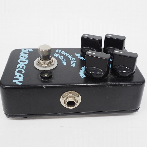 実際に弊社で買取させて頂いたSUBDECAY/サブディケイ BlackStar Distortion ディストーション 歪み系 エフェクター【動作確認済】の画像 3枚目