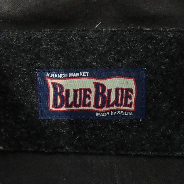 実際に弊社で買取させて頂いたBLUE BLUE/ブルーブルー HOLLYWOOD RANCH MARKET/ハリウッドランチマーケット ウール ジャケット 700023-796/2の画像 2枚目