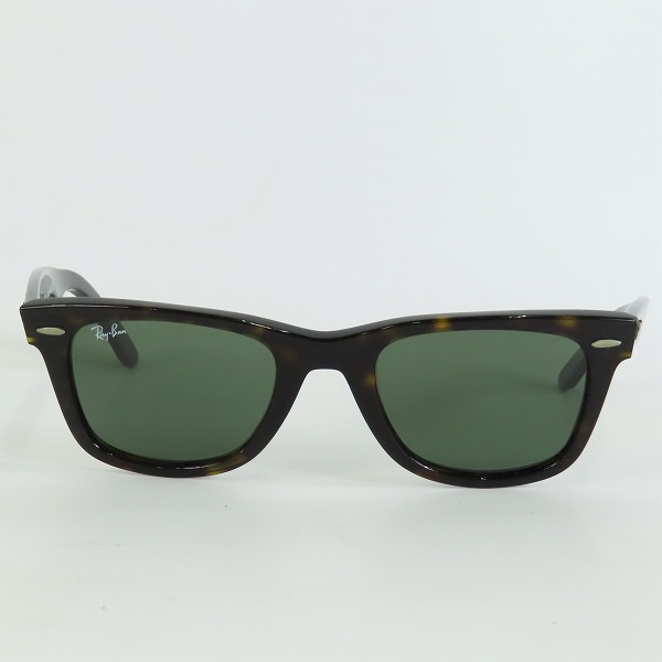 実際に弊社で買取させて頂いたRay-Ban/レイバン WAYFARER/ウェイファーラー サングラス/アイウェア RB2140 902の画像 1枚目
