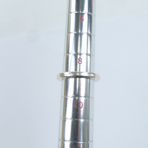 実際に弊社で買取させて頂いたCHROME HEARTS/クロムハーツ NTFLリング/9号の画像 7枚目