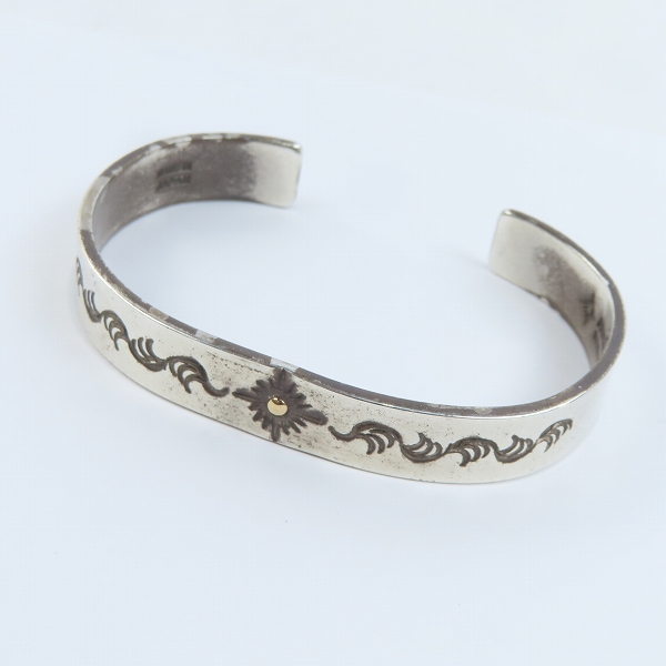 実際に弊社で買取させて頂いたARIZONA FREEDOM/アリゾナフリーダム K18 太陽神 バングル